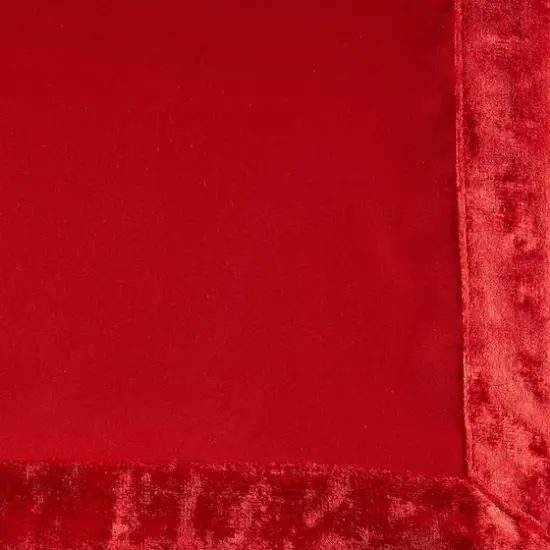 DII&reg; Velvet Trimmed Oversized Napkin, 4ct. Red {6}