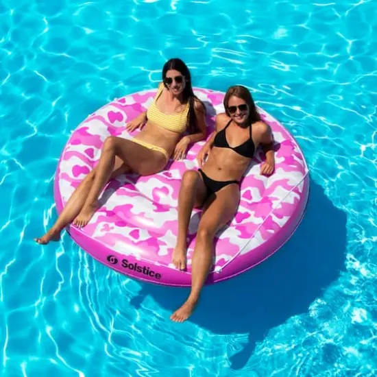 Swimline Solstice Camo Print Island Float {3}