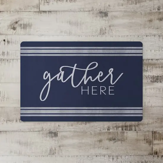 Gather Here 27" x 18" Floor Mat {3}