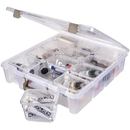 ArtBin&reg; Super Satchel&trade; Translucent 12 Compartment Box {4}
