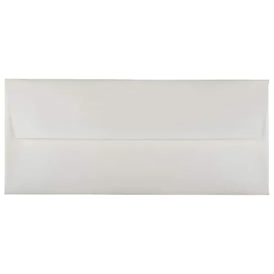 JAM Paper #10 Metallic Business Envelopes, 25ct. Quartz Stardream {1}