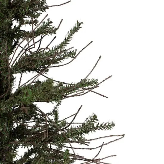 3ft. Unlit Warsaw Two-Tone Twig Artificial Christmas Tree in Burlap Base {4}