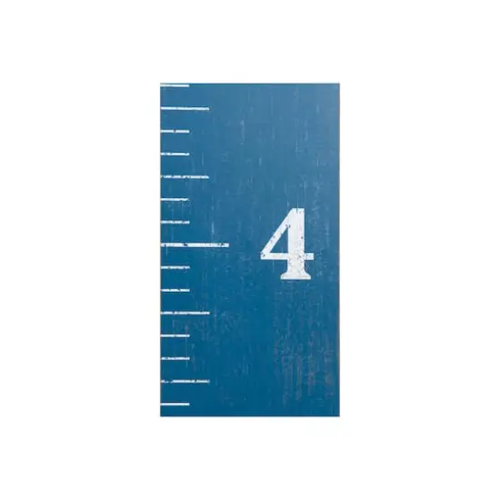 Hello Honey&reg; 66'' Blue Growth Chart Ruler Wall D&eacute;cor {5}
