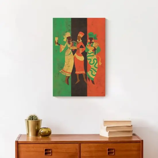 Kwanzaa Celebration Canvas Wall Art {5}