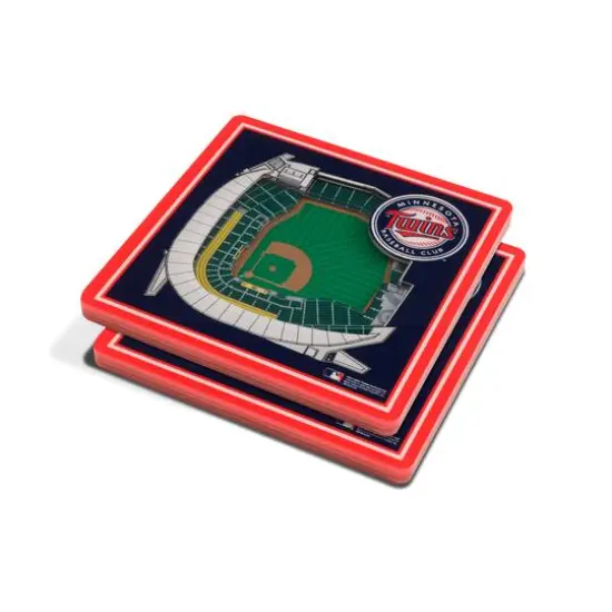 MLB 3D StadiumView Coasters Minnesota Twins {1}