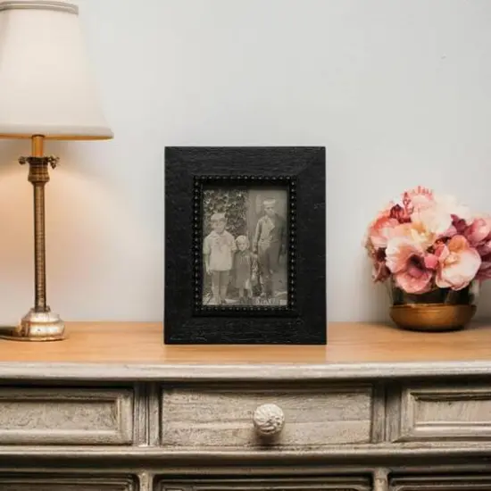 Hello Honey&reg; Black Wood 5" x 7" Photo Frame {6}