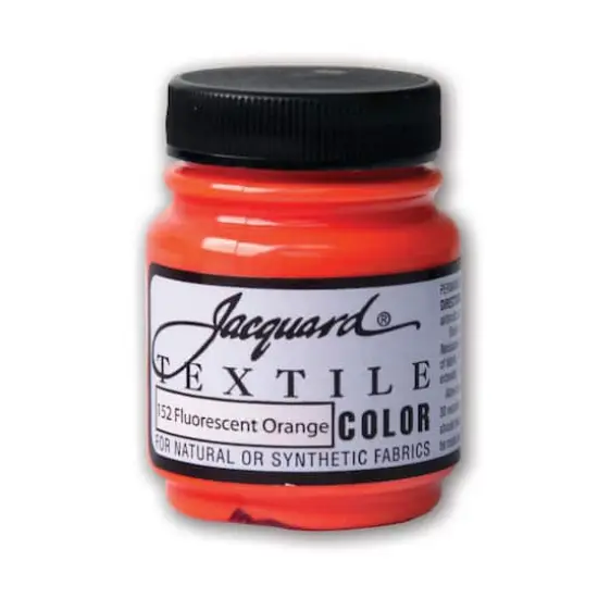 Jacquard&reg; Textile Color, 2.25oz. Fluorescent Orange {1}