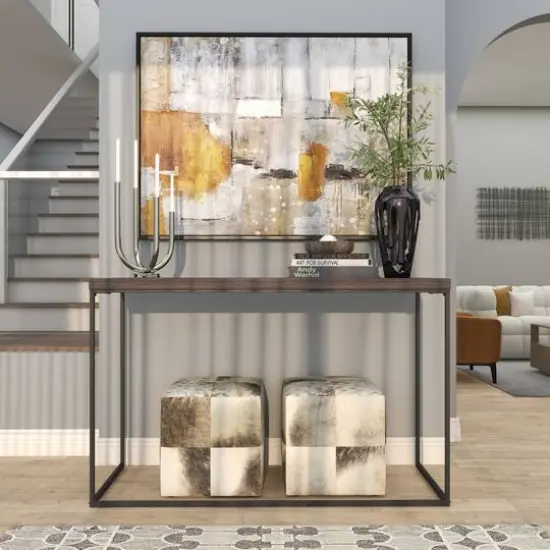 15" Black Aluminum Drip Vase with Melting Designed Body {16}