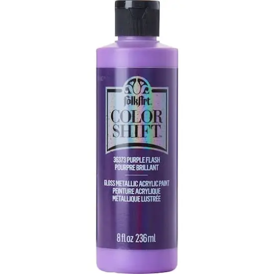 FolkArt&reg; Color Shift&trade; Gloss Metallic Acrylic Paint 36373 Purple Flash {1}