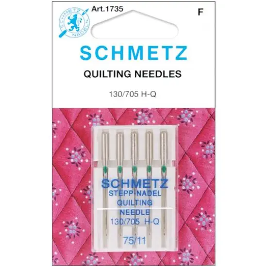 SCHMETZ Quilt Machine Needles, 11/75 {1}