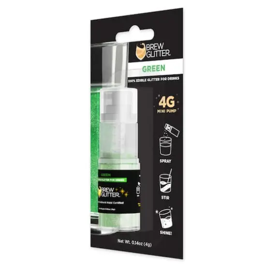 Bakell&reg; Brew Glitter&reg; Edible Drink Glitter Green {7}