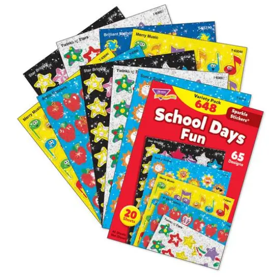 Trend Enterprises, Inc. School Days Sparkle Stickers&reg;, 648ct. {3}