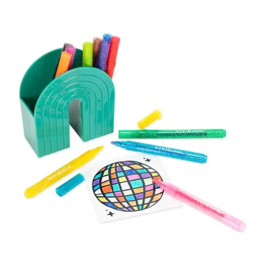 VIVID by Brea Reese&reg; Glitter Markers Set {4}