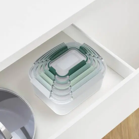 Joseph Joseph Nest Lock 10-piece Storage Container Set Sage {4}