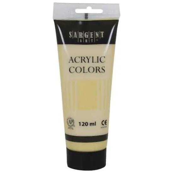 Sargent Art&reg; Acrylic Paint, 120 mL, 6ct. Naples Yellow {4}
