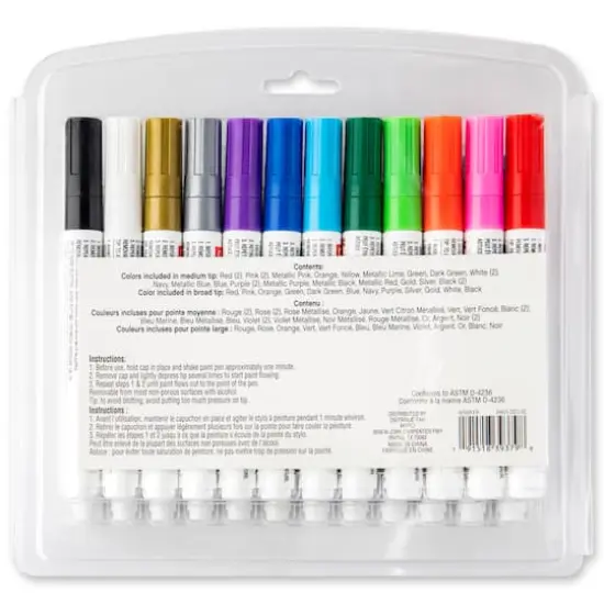 36 Piece Paint Pen Value Pack Set by Craft Smart&reg; {3}