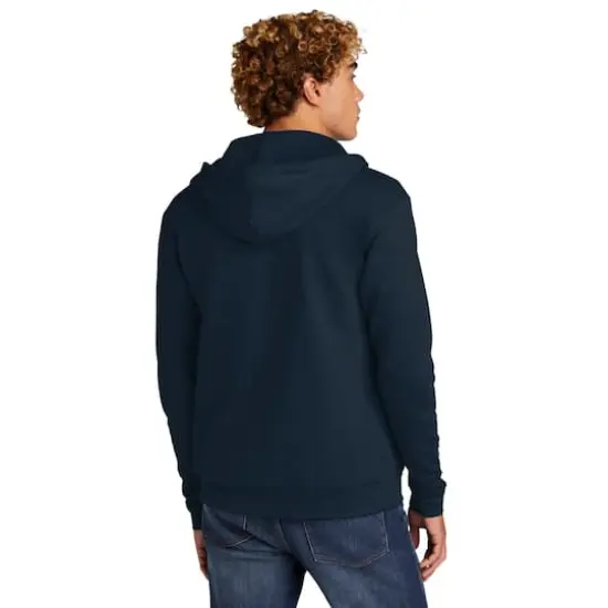 Next Level Unisex Santa Cruz Zip Hoodie Midnight Navy {6}