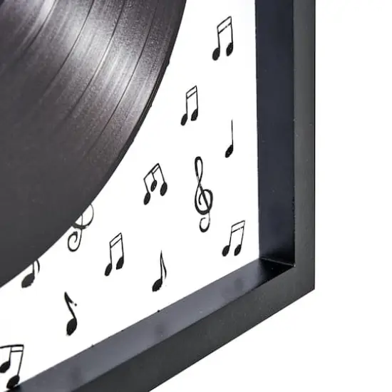 American Art Decor Framed Vinyl Wall Clock {5}