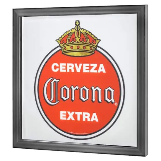 13" Vintage Corona Extra Screen Printed Mirror {1}