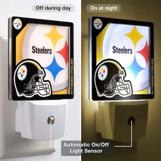 NFL Logo Series Nite Light Pittsburgh Steelers {6}