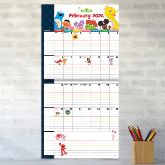 2026 Sesame Street Wall Calendar {4}