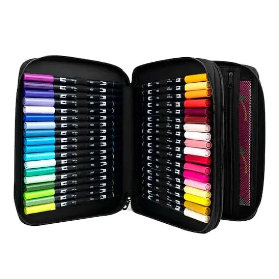 Tombow Dual Brush Pen & Marker Case Set {4}