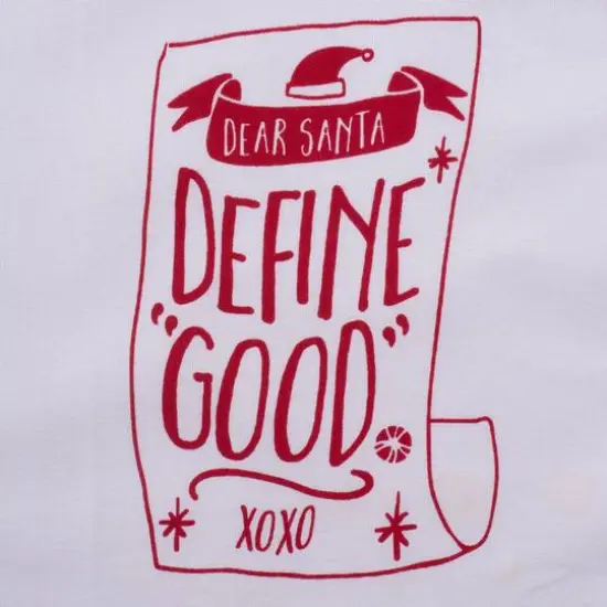 DII&reg; Assorted Dear Santa Holiday Printed Dishtowel Set {12}