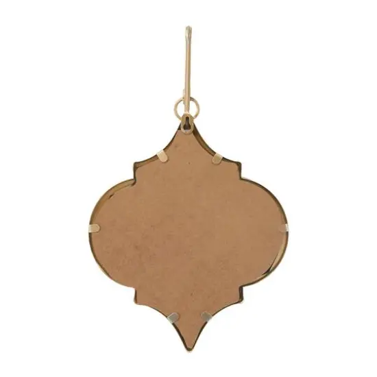 CosmoLiving by Cosmopolitan 16" Gold Glam Wall Sconce {6}