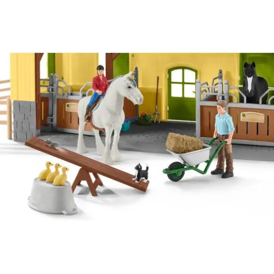 Schleich Farm World Horse Stable Playset {9}