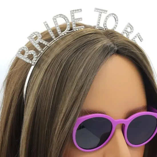 Silver Bride to Be Headband by Celebrate It&trade; {3}