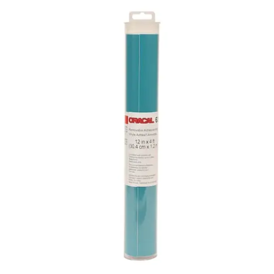 ORACAL&reg; 631 Removable Adhesive Vinyl, 4ft. Turquoise Blue {1}