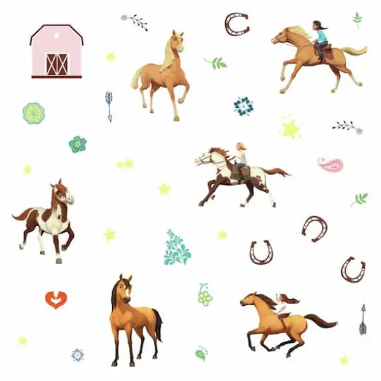 RoomMates Spirit Riding Free Peel & Stick Wall Decals {1}