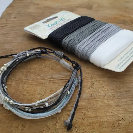 Beadsmith&reg; Knot-it!&trade; Day & Night Waxed Brazilian Cord  {4}