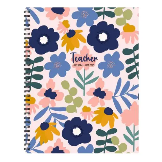 TF Publishing 2024 - 2025 Pink Petals Teacher & Home School Lesson Planning Book {1}