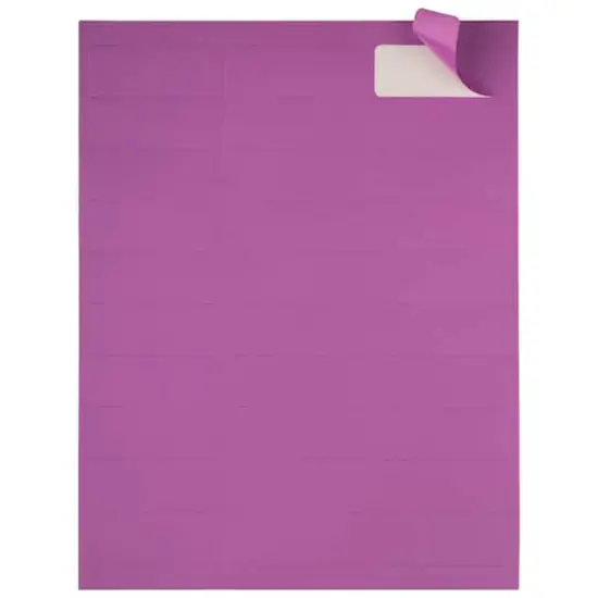 JAM Paper Standard Mailing Return Address Labels Violet {5}