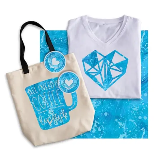 Cricut&reg; Infusible Ink&trade; Transfer Sheet Patterns, Rainbow Paint Splash {3}