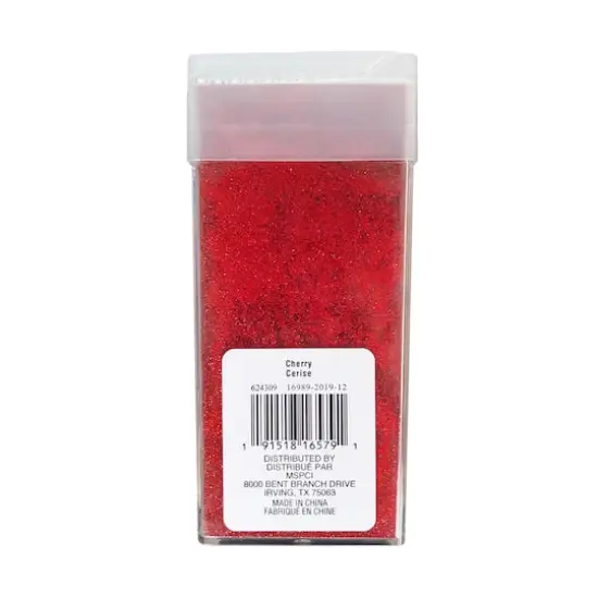 Extra Fine Polyester Glitter by Recollections&trade;, 15oz. Cherry {5}