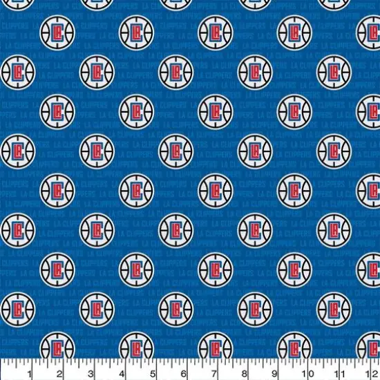 Camelot Fabrics NBA Los Angeles Clippers Cotton Precut Fabric Bundle {3}
