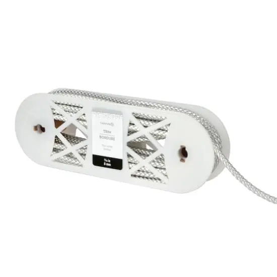 5/16" Silver Faux Leather Trim by Celebrate It&reg;  {4}