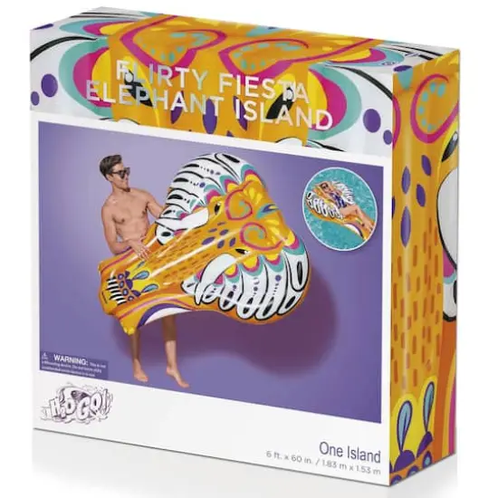 Bestway&reg; H2OGO!&reg; Flirty Fiesta Elephant Pool Float {3}