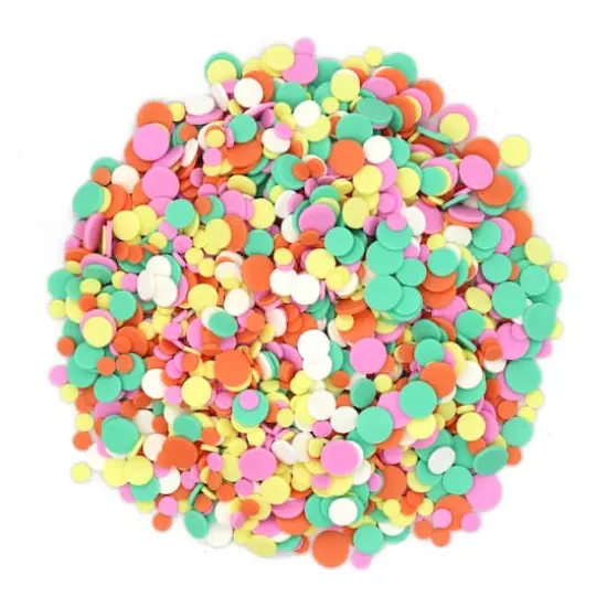 1lb. Confetti Clay Disc Embellishments by Creatology&trade; {1}