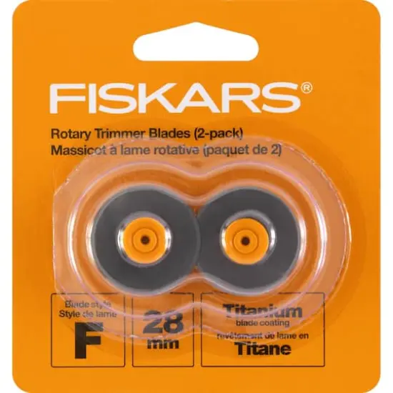 Fiskars&reg; Rotary Trimmer Titanium Blades, 28mm {1}