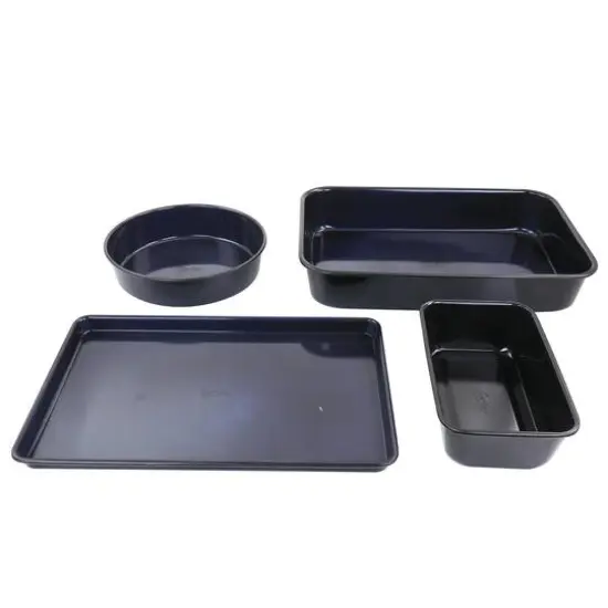 Oster 4 Piece Non Stick Carbon Steel Bakeware Set {1}