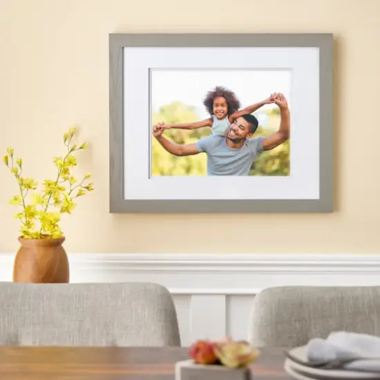 Gray Gallery Wall Frame with Double Mat by Studio D&eacute;cor&reg; {3}