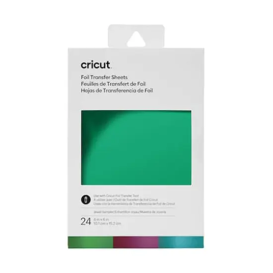 Cricut&reg; Foil Transfer Sheets Sampler, Jewel {1}