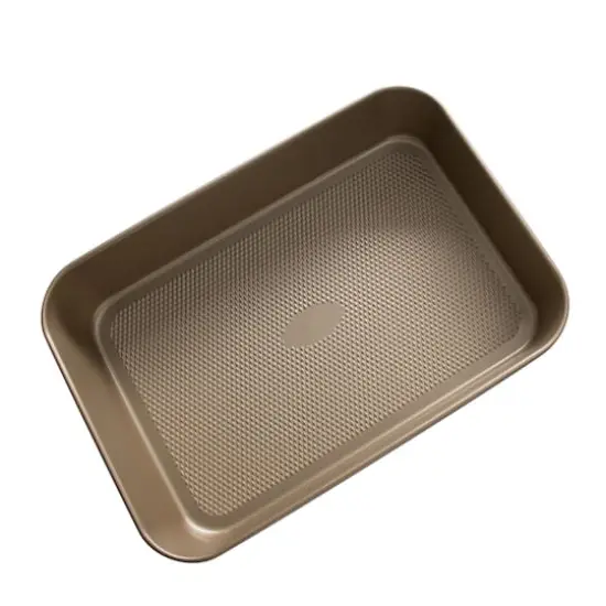 Kitchen Details Pro Series Deep Roasting Pan with Diamond Base {3}