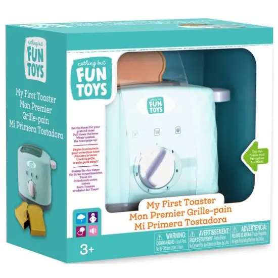 Nothing But Fun Toys My First Toaster Playset {7}