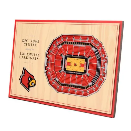 NCAA 3D StadiumViews Desktop Display Louisville Cardinals {1}