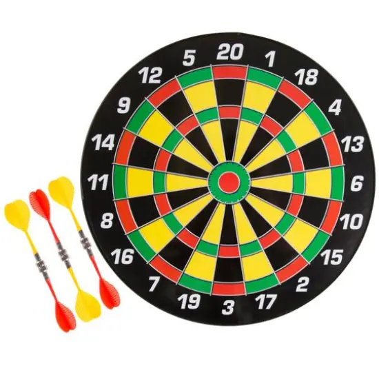 Toy Time Magnetic Dartboard Set {1}