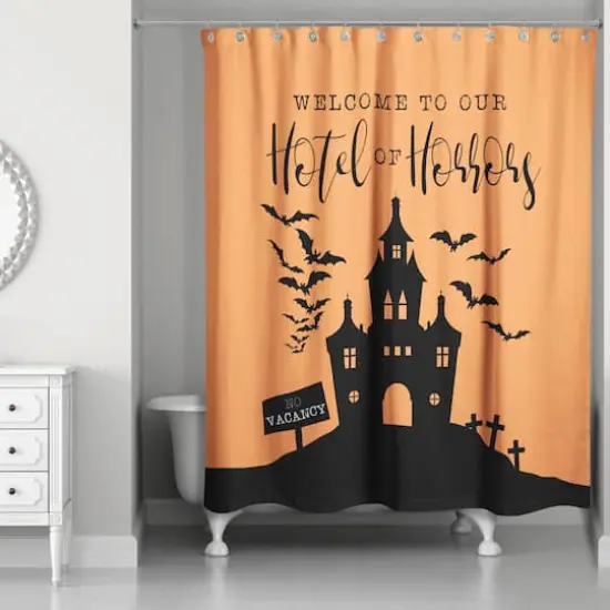 Hotel Of Horrors Shower Curtain {3}
